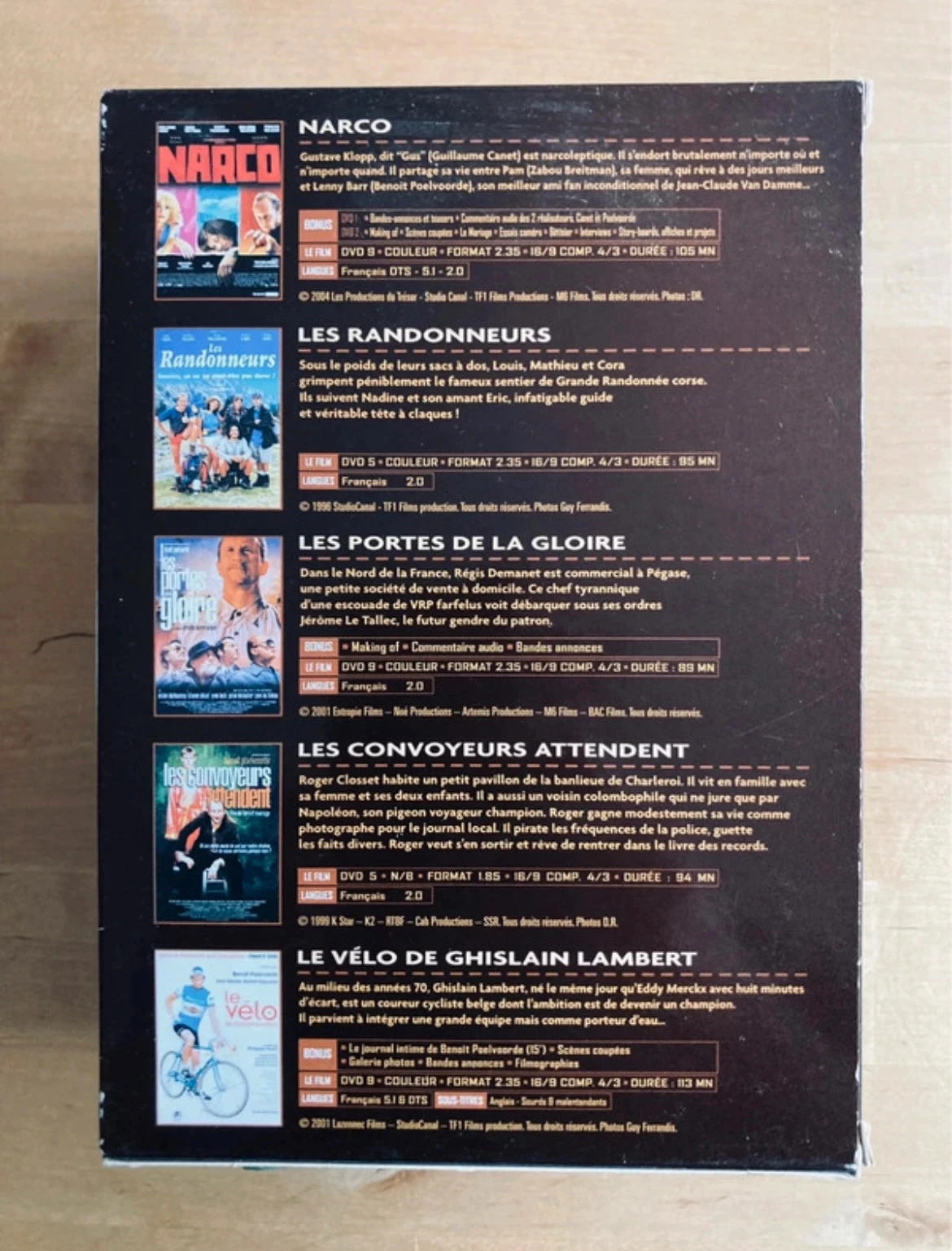 Coffret DVD Benoît Poelvoorde 5 films. – photo 2